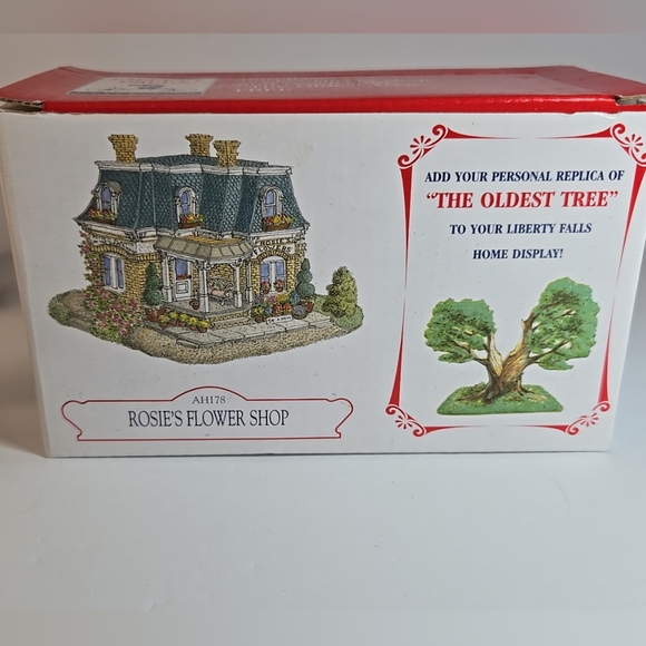 Vintage Miniature 'Rosie's Flower Shop & The Oldest Tree'  1999 Oldest Tree - Picture 11 of 16